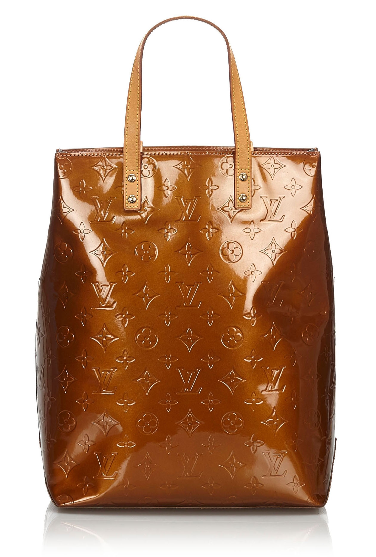 Louis Vuitton Vintage - Vernis Reade MM Bag - Bronze - Vernis