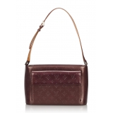 Louis Vuitton Vintage - Monogram Glace Alston Bag - Marrone Scuro - Borsa in Pelle - Alta Qualità Luxury