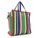 Balenciaga Vintage - Lambskin Bazar Shopper S Bag - Green - Lambskin Leather Bag - Luxury High Quality