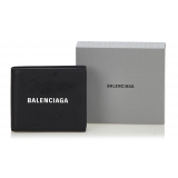 Balenciaga Vintage - Leather Everyday Square Wallet - Black - Leather Wallet - Luxury High Quality