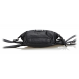 Balenciaga Vintage - Lambskin Neolife Belt Bag - Black - Lambskin Leather Belt Bag - Luxury High Quality