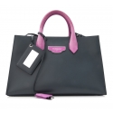 Balenciaga Vintage - Calfskin Nude Work XS Bag - Gray - Leather and Calf Handbag - Luxury High Quality