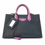 Balenciaga Vintage - Calfskin Nude Work XS Bag - Gray - Leather and Calf Handbag - Luxury High Quality