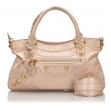 Balenciaga Vintage - Leather Motocross Giant First Satchel Bag - Rosa - Borsa in Pelle - Alta Qualità Luxury