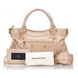 Balenciaga Vintage - Leather Motocross Giant First Satchel Bag - Rosa - Borsa in Pelle - Alta Qualità Luxury