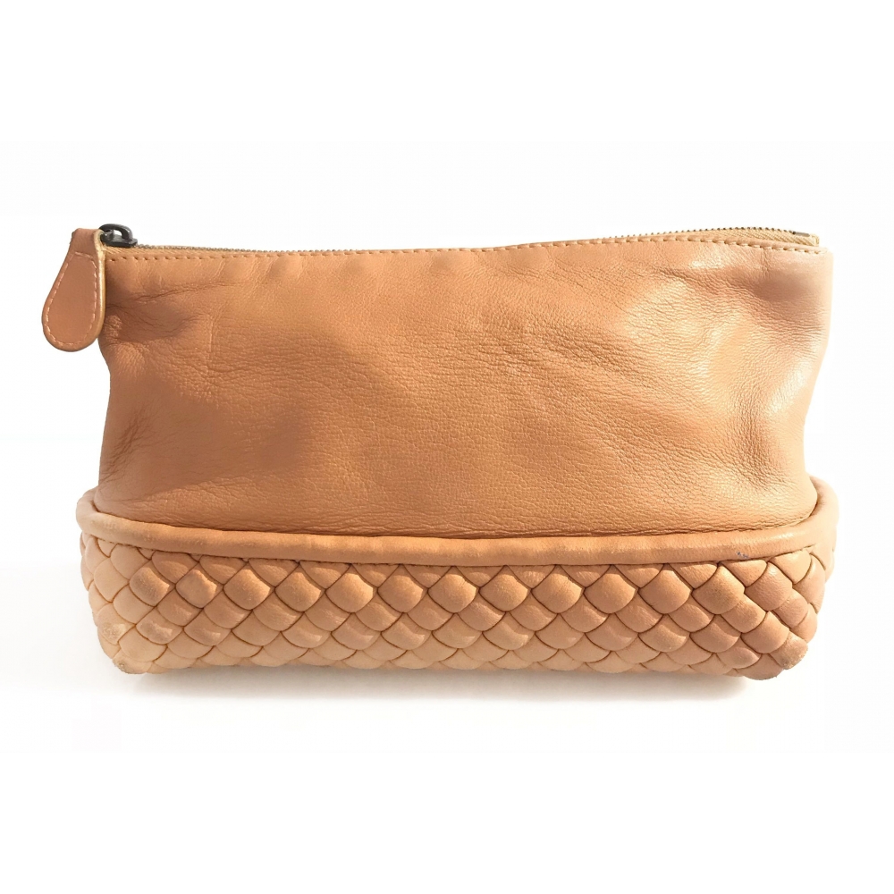 Polène | Bag - Cyme - Camel Textured Leather