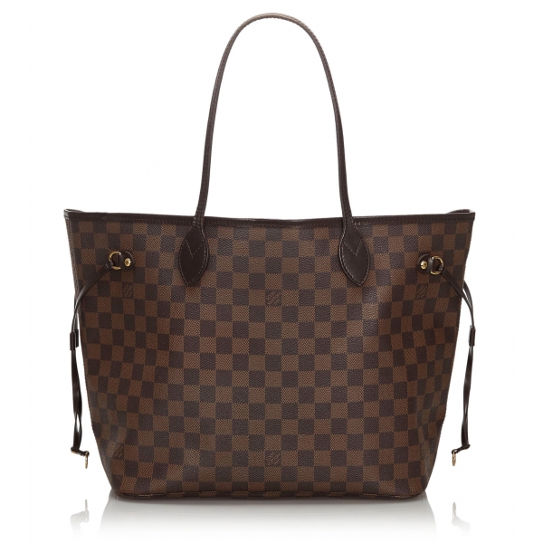 Louis Vuitton Vintage - Damier Ebene Brera Bag - Brown - Leather Handbag - Luxury High Quality ...