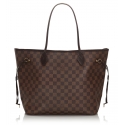 Louis Vuitton Vintage - Damier Ebene Brera Bag - Brown - Leather Handbag - Luxury High Quality