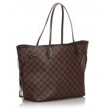 Louis Vuitton Vintage - Damier Ebene Brera Bag - Brown - Leather Handbag - Luxury High Quality