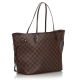 Louis Vuitton Vintage - Damier Ebene Brera Bag - Marrone - Borsa in Pelle - Alta Qualità Luxury