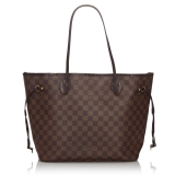 Louis Vuitton Vintage - Damier Ebene Brera Bag - Brown - Leather Handbag - Luxury High Quality