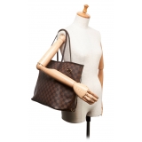 Louis Vuitton Vintage - Damier Ebene Brera Bag - Brown - Leather Handbag - Luxury High Quality