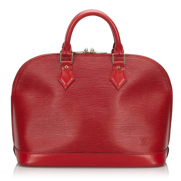 Louis Vuitton Vintage - Epi Alma PM Bag - Red - Leather and Epi Leather Handbag - Luxury High Quality