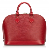 Louis Vuitton Vintage - Epi Alma PM Bag - Red - Leather and Epi Leather Handbag - Luxury High Quality