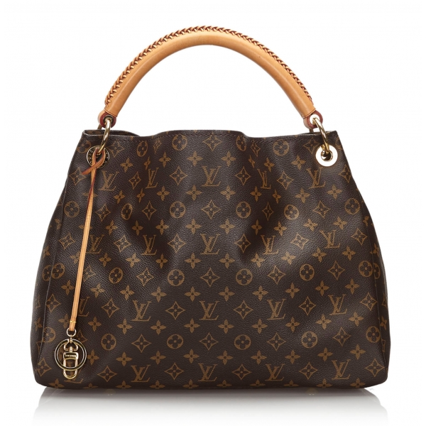 Louis Vuitton Vintage - Monogram Artsy MM Bag - Brown - Leather Handbag ...