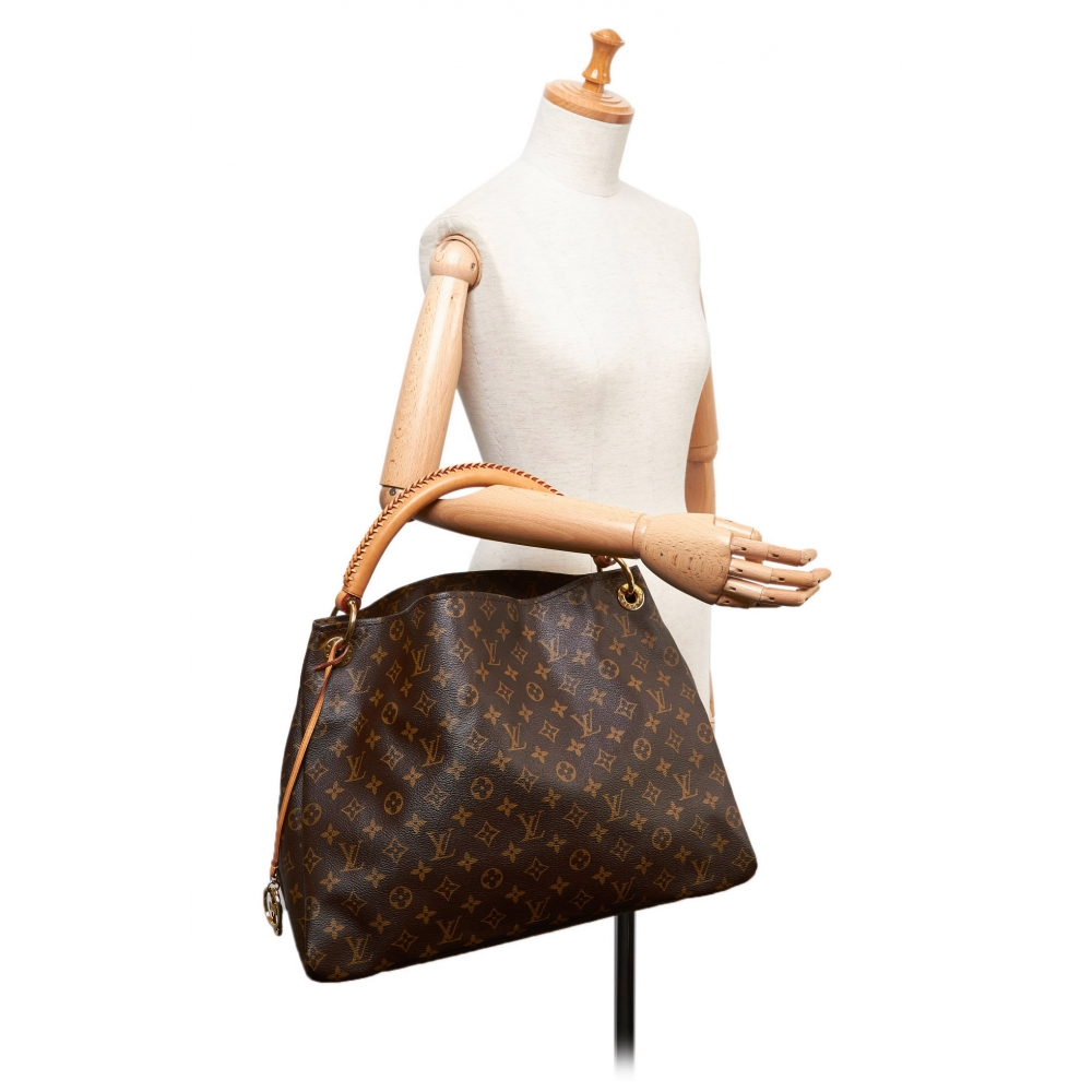Louis Vuitton Vintage - Monogram Artsy MM Bag - Marrone - Borsa in Pelle - Alta Qualità Luxury ...