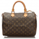 Louis Vuitton Vintage - Monogram Speedy 30 Bag - Brown - Leather Handbag - Luxury High Quality