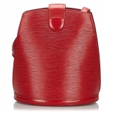 Louis Vuitton Vintage - Epi Cluny Bag - Rossa - Borsa in Pelle Epi e Pelle - Alta Qualità Luxury