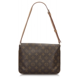 Louis Vuitton Vintage - Monogram Musette Tango Short Strap Bag - Brown - Leather Handbag - Luxury High Quality