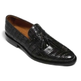 Vittorio Martire - Snob - Grey - Trendy Collection - Crocodile - Italian Handmade Shoes - Luxury Leather