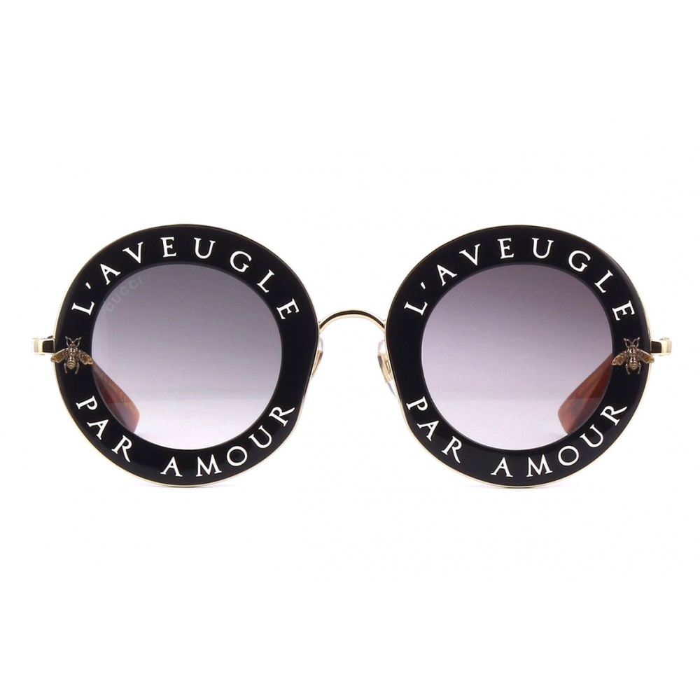 gucci circle glasses