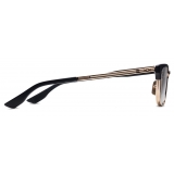DITA - Statesman-Six - Nero Opaco Oro Bianco - DTX132 - Occhiali da Vista - DITA Eyewear