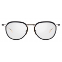 DITA - Schema-Two - Acciaio Nero Oro - DTX131-49 - Occhiali da Vista - DITA Eyewear