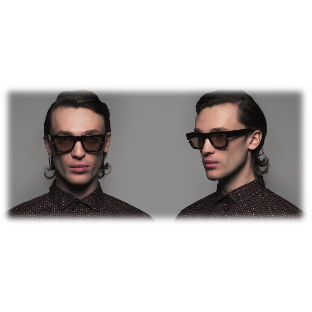 Dita Venzyn Sun Unisex Sunglasses - Black Iron/Grey Shaded