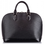 Louis Vuitton Vintage - Epi Alma PM Bag - Black - Leather and Epi Leather Handbag - Luxury High Quality