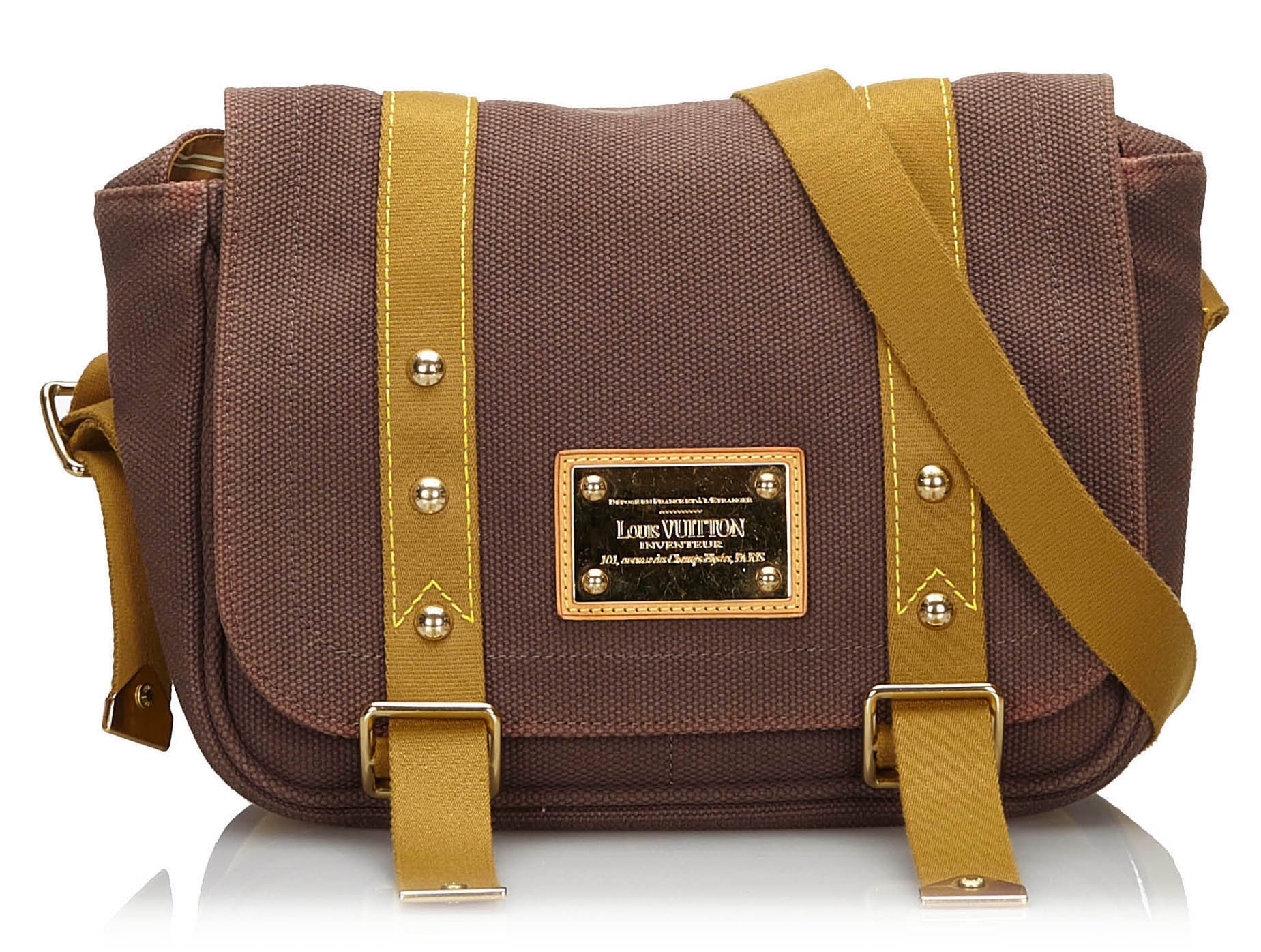 Louis Vuitton Vintage - Antigua Besace PM Bag - Brown - Fabric and Canvas Crossbody  bag - Luxury High Quality - Avvenice