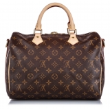 Louis Vuitton Vintage - Monogram Speedy 30 Bag - Brown - Leather Handbag - Luxury High Quality