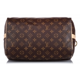 Louis Vuitton Vintage - Monogram Speedy 30 Bag - Marrone - Borsa in Pelle - Alta Qualità Luxury