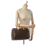 Louis Vuitton Vintage - Monogram Speedy 30 Bag - Marrone - Borsa in Pelle - Alta Qualità Luxury