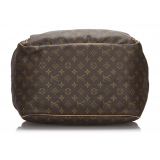 Louis Vuitton Vintage - Monogram Canvas Evasion Bag - Marrone - Borsa in Tela Monogramma e Pelle - Alta Qualità Luxury