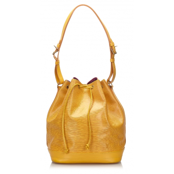 Louis Vuitton Vintage - Epi Noe Bag - Yellow - Leather and Epi Leather Handbag - Luxury High ...