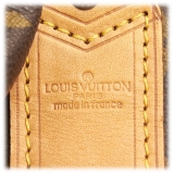 Louis Vuitton Vintage - Monogram Sac Polochon 65 Bag - Marrone - Borsa in Tela Monogramma e Pelle - Alta Qualità Luxury