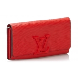 Louis Vuitton Vintage - Epi Louise Long Wallet - Red - Leather and Epi Leather Wallet - Luxury High Quality