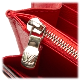 Louis Vuitton Vintage - Epi Louise Long Wallet - Rossa - Portafoglio in Pelle Epi e Pelle - Alta Qualità Luxury
