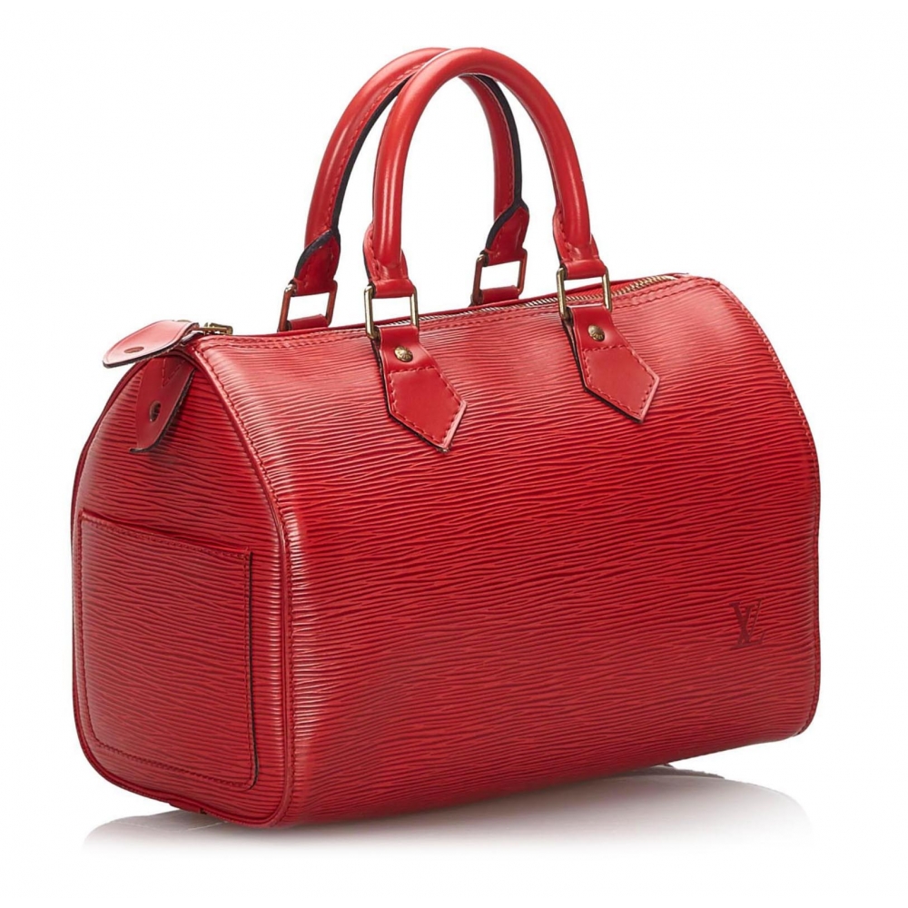 90s Vintage Louis Vuitton Epi Red Bag Riviera. for Mod Style 
