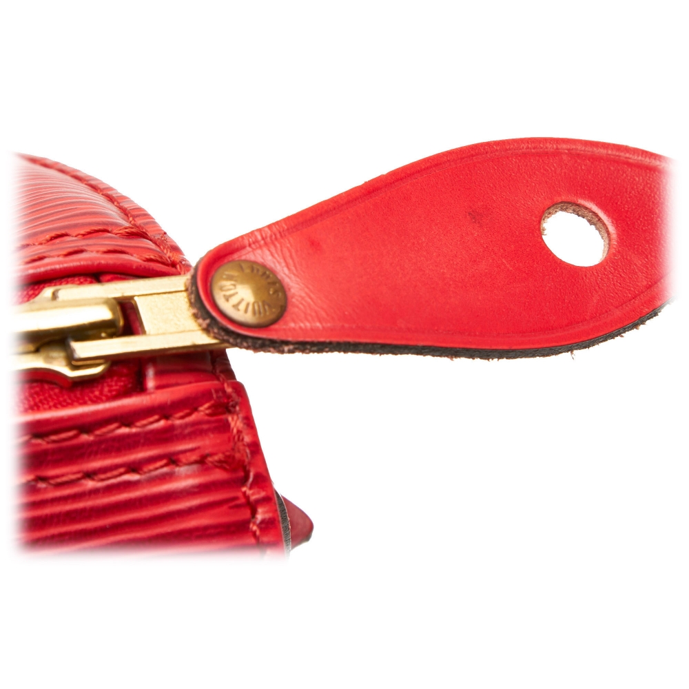 Louis Vuitton Vintage - Epi Speedy 25 Bag - Red - Leather and Epi Leather Handbag - Luxury High ...