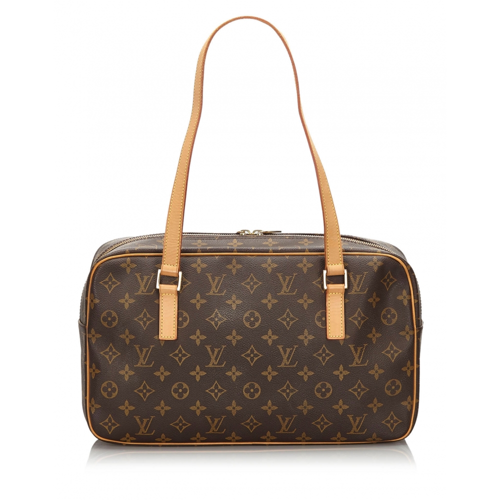 Cite leather handbag Louis Vuitton Brown in Leather - 36150913