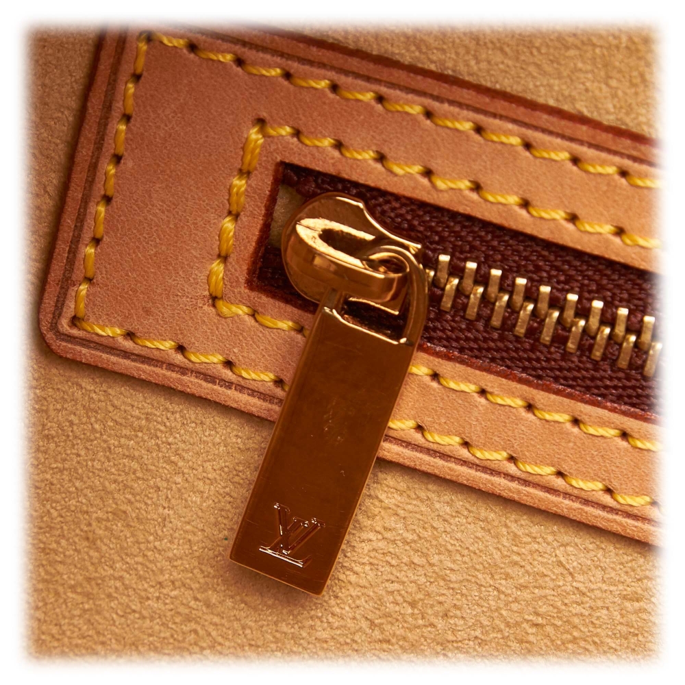 Louis Vuitton Vintage - Monogram Cite GM Bag - Brown - Monogram Canvas and  Vachetta Leather Handbag - Luxury High Quality - Avvenice