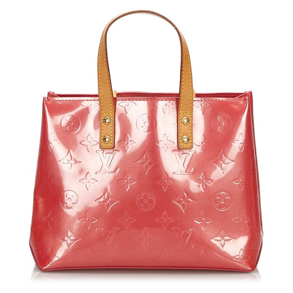 Louis Vuitton Vintage - Vernis Reade PM Bag - Red - Vernis  Leather and Vachetta Leather Handbag - Luxury High Quality