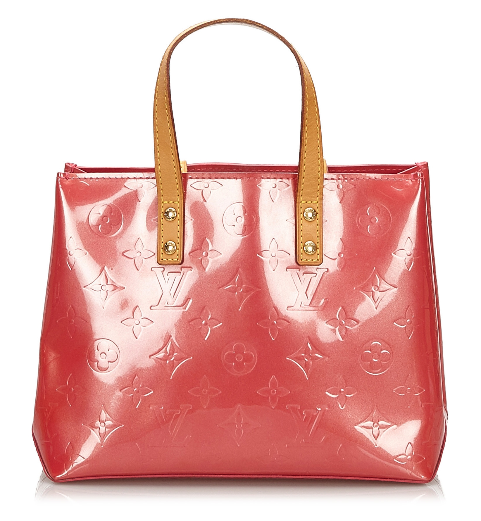 Louis Vuitton Vintage - Vernis Reade PM Bag - Red - Vernis Leather and  Vachetta Leather Handbag - Luxury High Quality - Avvenice