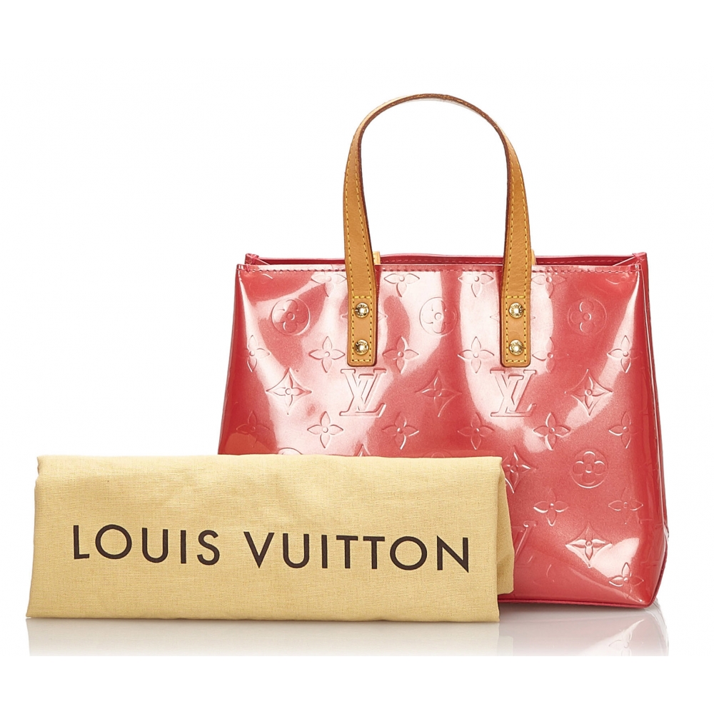 Louis Vuitton Vintage - Vernis Reade PM Bag - Rossa - Borsa in Pelle Vernis e Pelle Vachetta ...