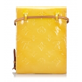 Louis Vuitton Vintage - Vernis Kenmare Bag - Yellow - Vernis  Leather and Vachetta Leather Handbag - Luxury High Quality