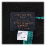 Louis Vuitton Vintage - Splash Scarf - Black - Silk and Wool Scarf - Luxury High Quality