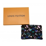 Louis Vuitton Vintage - Splash Scarf - Nero - Sciarpa in Seta e Lana - Alta Qualità Luxury