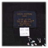 Louis Vuitton Vintage - Lvberty Shawl Scarf - Nero - Sciarpa in Seta e Lana - Alta Qualità Luxury