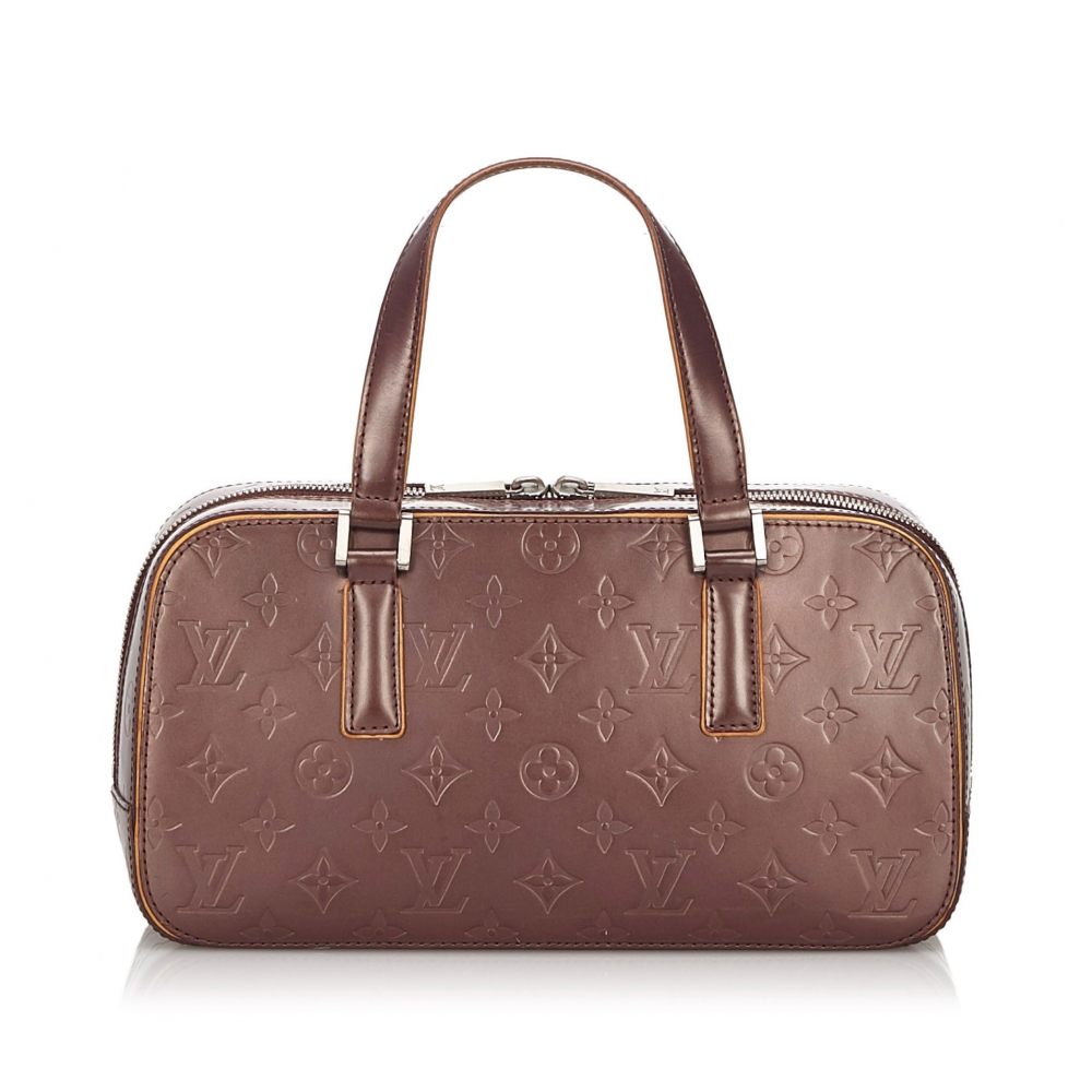 Louis Vuitton Brown Monogram Vernis Leather Glace Pochette Cosmos (Authentic  Pre-Owned) - ShopStyle Shoulder Bags